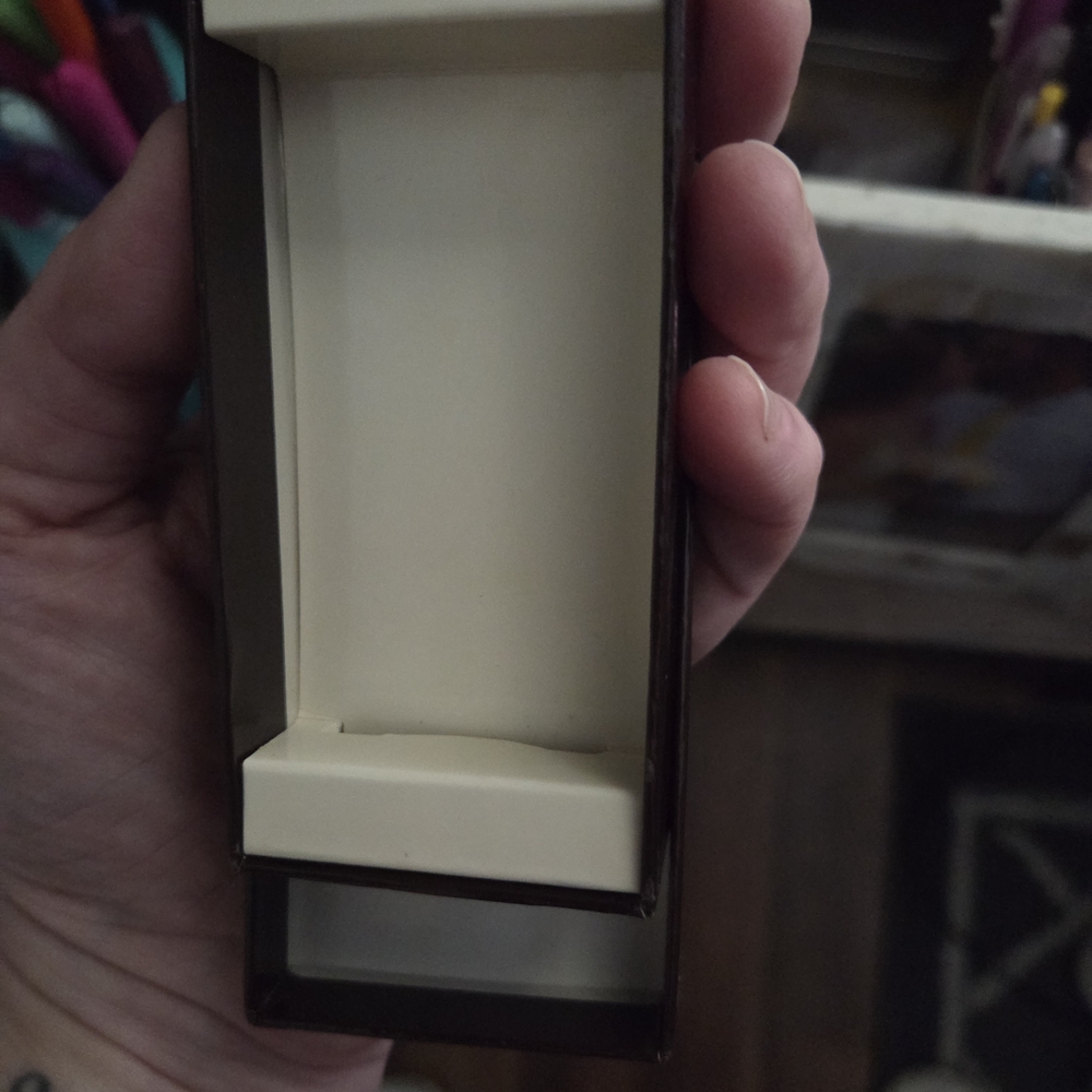 Coach Beige Keychain Photo Book with Silver Buckle - Picture 7 of 7